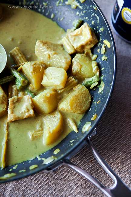 vietnamese potato green bean curry