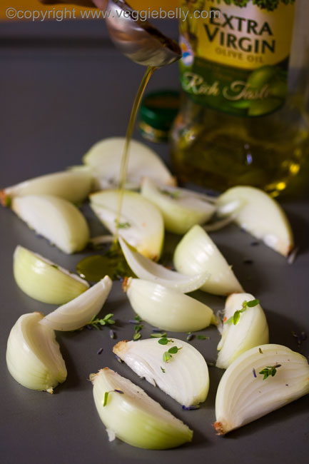 onions and oliveoil