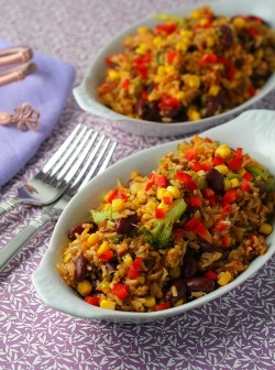 cajun brown rice