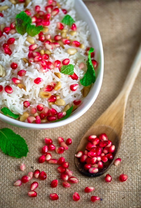 basmati-with-pine-nuts-pomegranates-and-mint3