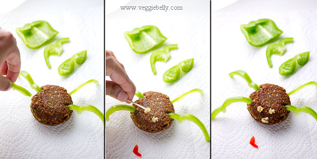 how-to-make-falafel-spiders-vegan-vegetarian-halloween-idea