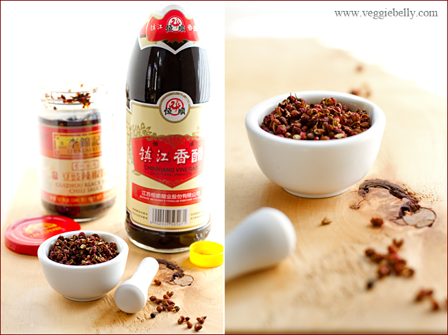 szechuan-pepper or prickly ash-chinese-black-vinegar-chili-bean-sace